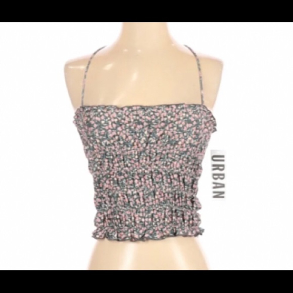 NWT Urban Outfitters Tube Top with Ties